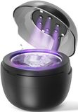Klarsonic Ultrasone reiniger, 50.000 Hz ultrasone reiniger, 250 ml, Dental Pod met 6 uv-lampen, voor bite bruxisme, nachtspalk, tandprothese, tandcorrector, tandverzorging en sieraden