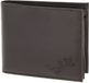 oxmox Leren portemonnee Leather RFID Protect Querscheinbörse Lizard 2.0 Embossed Brown donkerbruin