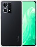BTH Hoesje - Geschikt voor OPPO Reno 7 - Sterk & Shockproof - Siliconen Case - Transparant