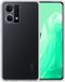 BTH Étui - Convient pour OPPO Reno 7 - Solide et antichoc - Coque en silicone - Transparent