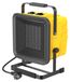Ventilateur de chauffage céramique, 3000 W, 307 m³/h, réglable, adapté pour garage et chantier