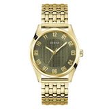 Guess Tate GW0895G2 Herenhorloge, roestvrij staal, goudkleurig
