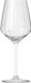 Royal Leerdam Carré Optics Wijnglazen - 38,5 cl - Wit - 6 stuks