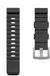 North Edge Silicone Aqua Apache Bracelet de montre pour ordinateur de plongée Argent