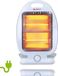 TK Gruppe Kwartsverwarming 800 Watt – mobiele, energiezuinige elektrische heater/convector voor bad- en ruimteverwarming