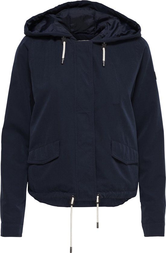 ONLY ONLSKYLAR HOOD SPRING JACKET CC OTW Women's Jacket - Size XS - Night Sky - 2024