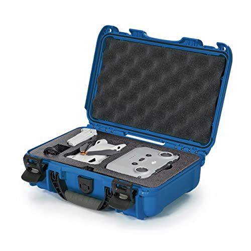Nanuk 909 waterdichte harde case met schuim insert voor DJI Mini 3 Pro - blauw