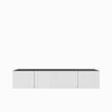 Margaret Hadas24 TV-kast Noe 200 cm (zwart + wit)