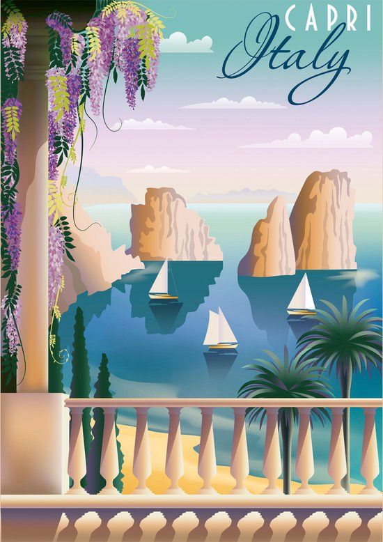 Ravensburger Puzzel Capri - 1000 stukjes legpuzzel