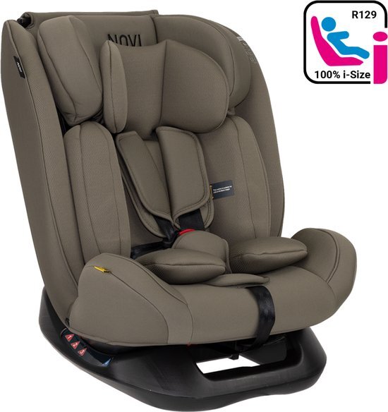 Novi Baby® Lucas Premium - Autostoel - I-Size - Dark Taupe - Groep 0-1-2-3