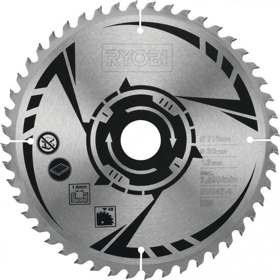 Ryobi SB216T48A1 Afkortzaagblad
