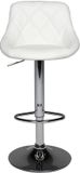 Set ALLSTORE Set van 2 witte barkrukken JASPER
