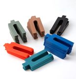 Relaxdays Uitvulplaatjes - set van 144 - 6 groottes - 1-6 mm - kunststof