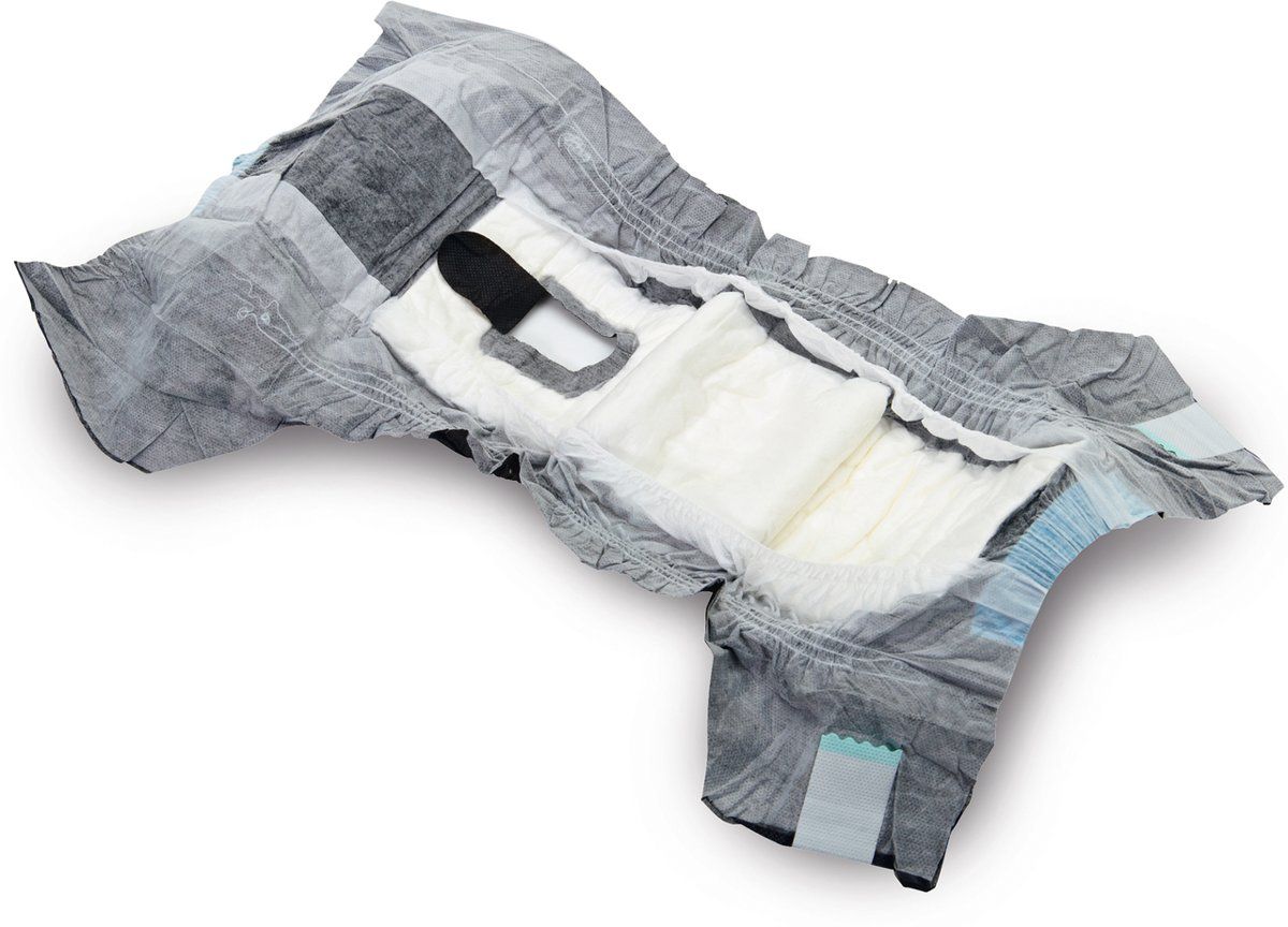 Savic Comfort Nappy Hondenbroek Zwart - Maat 3 - Taille 34-48 cm