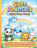 Cute Animals Coloring Book
