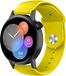 Strap-it 42mm sport band - geel - Geschikt voor Huawei Watch GT 3 - 42mm