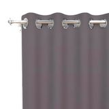 Soleil d'Ocre 31233 Alix Rideau oogjes Polyester Antraciet 135x250 cm