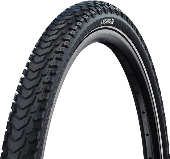 Schwalbe Marathon Mondial Pro - Folding - ADDIX - V-Guard - 27.5x2.40 - Black + Reflex