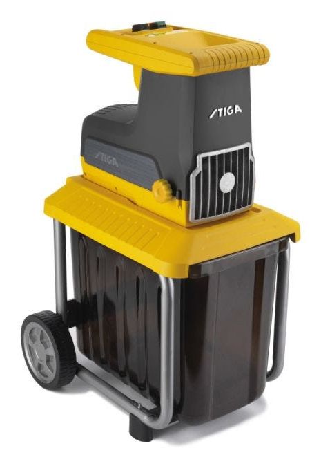 Stiga Bio Silent 2500 Elektrische Tuinhakselaar - 2500W - 45mm takdiameter - Met opvangbak