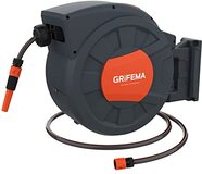 GRIFEMA G301-35 slanghaspel voor wandmontage - 35 m slang - automatisch oprollen