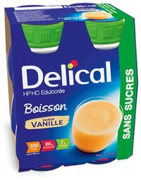 BS Nutrition Delical Melkdrank hp-hc Vanille Zonder Suiker 800 ml