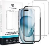 ShieldCase Glazen Screenprotector voor Apple iPhone 15 Plus (2-Pack)