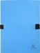 Exacompta 10x N'CLIP® Map uitrekbare rug en klep - Lichtblauw - 21503E