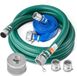 Vevor Zuigslangset Waterpomp Pompslang 50,8mmx6,1m(Groen)/15,24m(Blauw)
