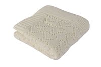 Betires Home Babydeken ecru 90 x 90 cm