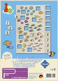 Pebaro Bladerzaagsjabloon van multiplex motief tellen leren, hout, DIN A4