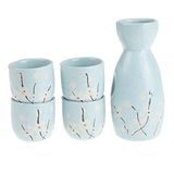 Lachineuse Sake Set Blauwe Kersenbloesem