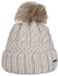 Hatland Beanie Sade No Wind Beige Dames Onesize