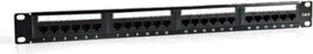 BigBuy 2LAN Patch Panel 24 UTP-Poorten Categorie 6 2LAN ARAP19C624UTP 19"