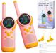 REAGLE Jouets walkie-talkies, 2 stuks, radio à 8 canaux avec fonction VOX, portée 3 km, idéal pour le camping, lampe de poche intégrée