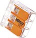 WAGO Lasklem 221 Compact 3-voudig 0,2-4 mm², 10 stuks