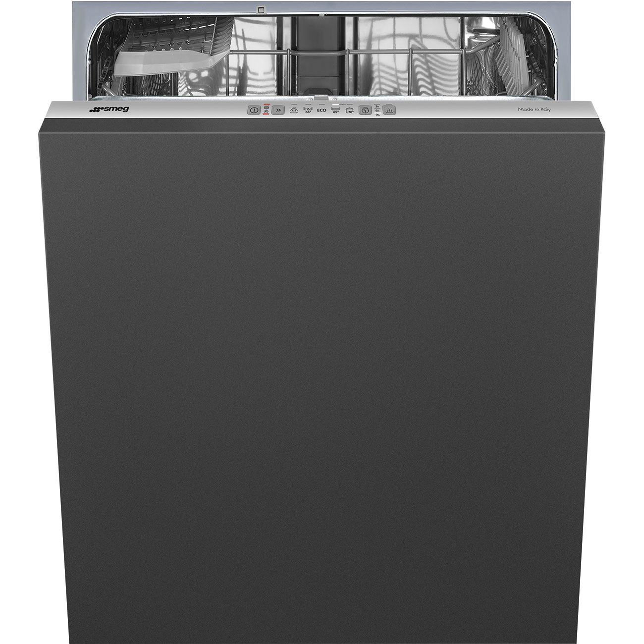 Smeg STL281DS Volledig ingebouwde vaatwasser | 13 couverts | Zilver