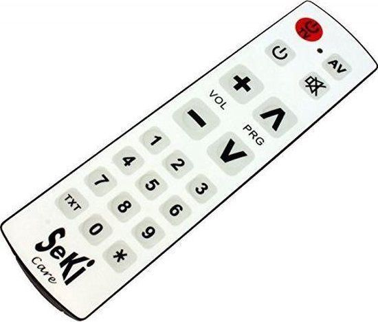 Seki Care Senioren Afstandsbediening - Universeel - Wit