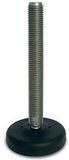 RS PRO Verstelbare voet M20 tot 2000 kg x 150 mm, tot 30 graden kantelbaar/roestvrij staal x 187 mm