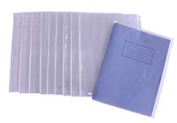 Bright Ideas Transparante boekomslagen van pvc, A5, 250 micron, 10 stuks