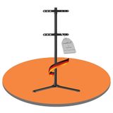 PureMounts TV-standaard, universele tv-standaard, in hoogte verstelbaar voor Samsung 32-70 inch, LG, Philips, Panasonic en vele anderen, max. Vesa 400 x 400 en 40 kg, zwart
