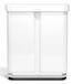 simplehuman CW2118 poubelle 58 l Rectangulaire Blanc