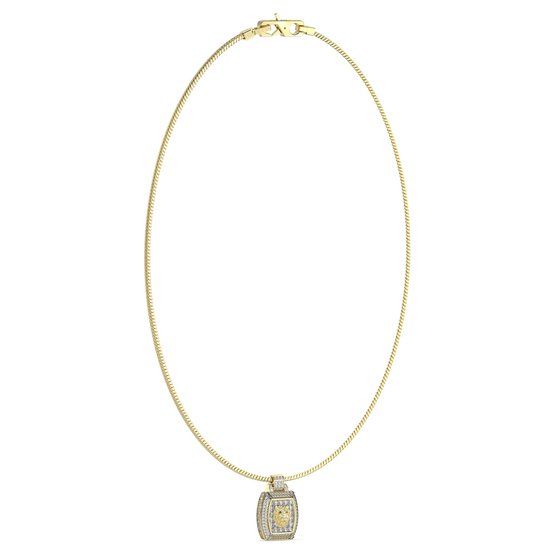 Guess - JUMN05001JWYGT/U - Ketting - Heren - Lion King - Geel goud - Staal