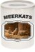 Bellatio Decorations Bol Dierenliefhebber Stokstaartje Spaarpot 9 cm - Keramiek - Unisex