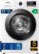 Heinner HWM-HME8014IVA20+++ Wasmachine - 8 kg - 1400 tpm - Energieklasse A-20% - Inverter Motor - Stoomfunctie met Allergy Steam & Baby Steam Care - 15 Programma's - Quick Wash 15 min - Wit - 5 Jaar Garantie