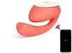 LELO IDA Wave Coral Red dual vibrator voor dames - 2 motoren - 10 standen