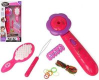 BigBuy Fun Kapper Set pour enfants Girl Style Rose 118278
