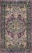 Safavieh Boho Chic Geweven Vloerkleed voor Binnen, Monaco Collectie, MNC251, in Violet & Lichtblauw, 122 X 170 cm