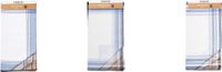 Tiseco Herenzakdoeken Primo 2 - 40 x 40cm - 12 Stuks - 100% Katoen