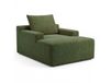 MENZZO méridienne Rodin Velours côtelé Vert