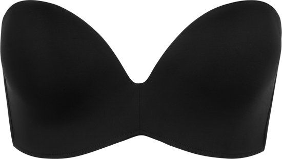 Wonderbra Perfect Strapless Beha - Zwart - 80 C